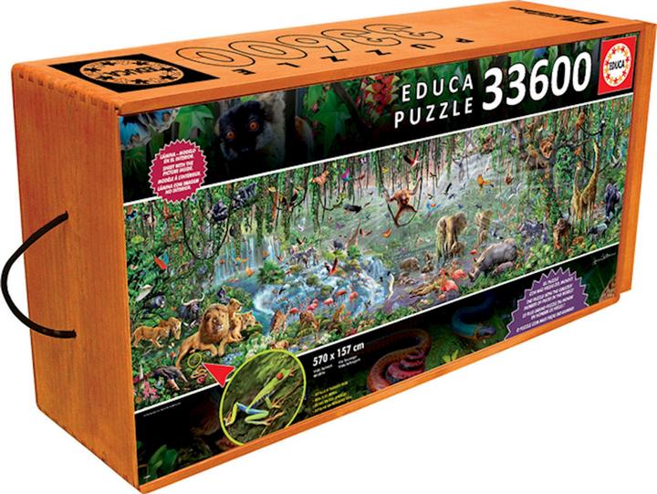 Educa La Vie Sauvage (33600 Teile)