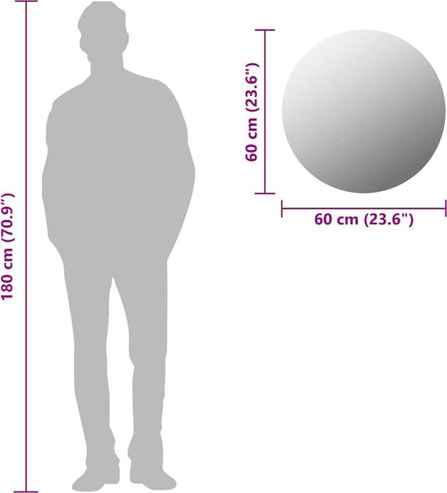 Produktbild vidaXL Piera (60 x 60 cm)