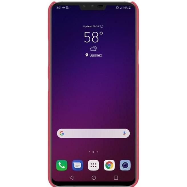 Thumbnail - Nillkin Super Frosted Shield Series (LG V40 ThinQ), Smartphone Hülle, Rot