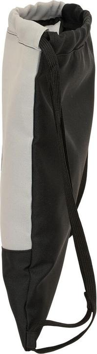 Actual product image Kappa Rucksacktasche mit Bändern Grey Schwarz Grau 35 x 40 x 1 cm