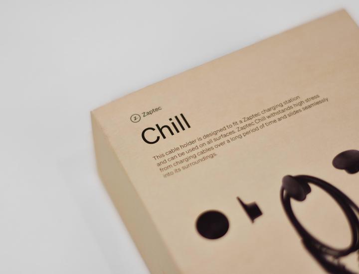 Produktbild Zaptec Kabelhalterung Chill