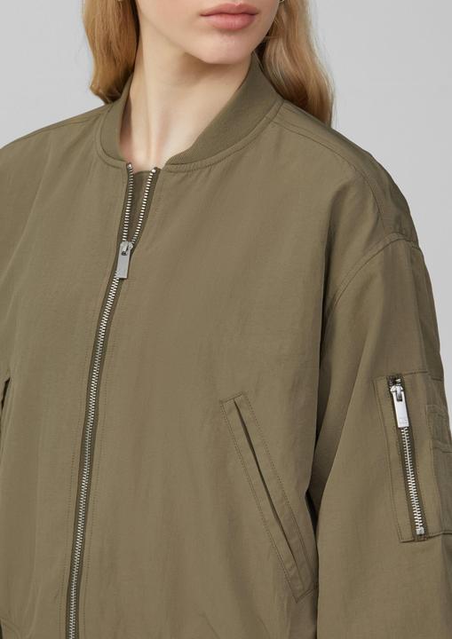 Produktbild S.Oliver Outdoor-Jacke Blouson mit Stehkragen und Rippbündchen (M)