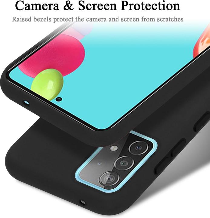 Produktbild Cadorabo TPU Liquid Silicone Case Cover (Samsung Galaxy A52 5G)