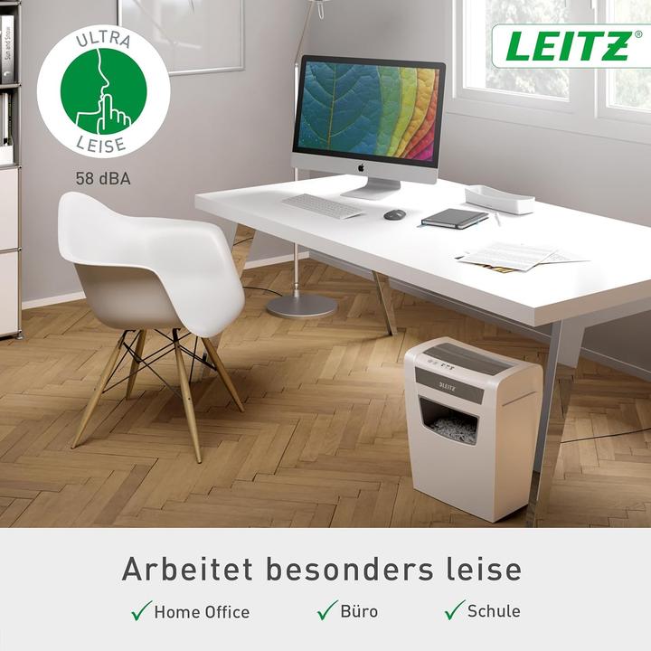 Actual product image Leitz IQ Home Office 8009-00-00, P-4 (Particle cut)