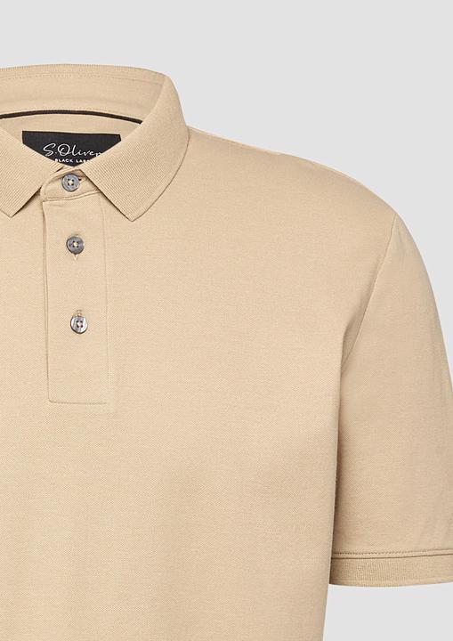 Produktbild s.Oliver Poloshirt aus elastischem Baumwollmix-Piqué (M)