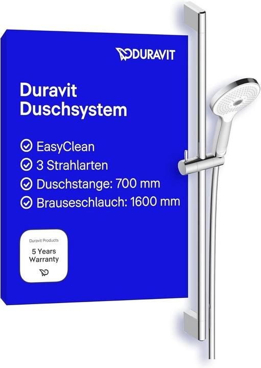 Produktbild Duravit Brauseset chrom