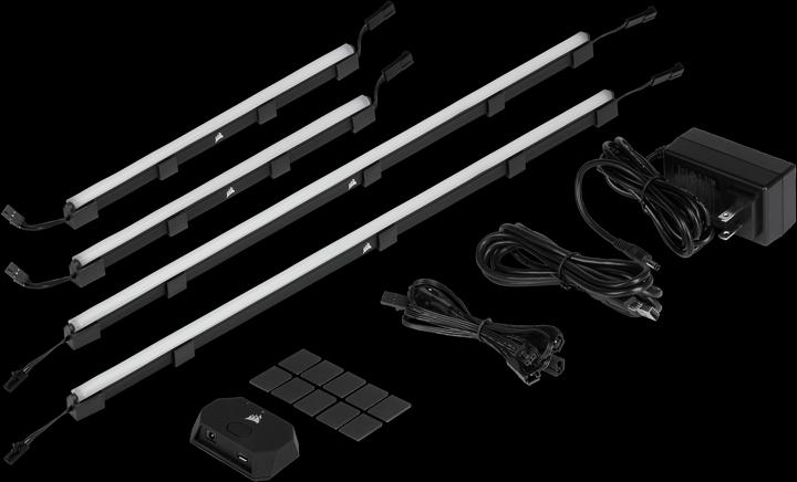 Immagine prodotto Corsair Smart Lightning Strip iCUE LS100 Starter Kit iCUE LS100 (RGB)