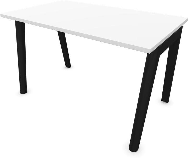 Esche gebeizt schwarz, Weiss