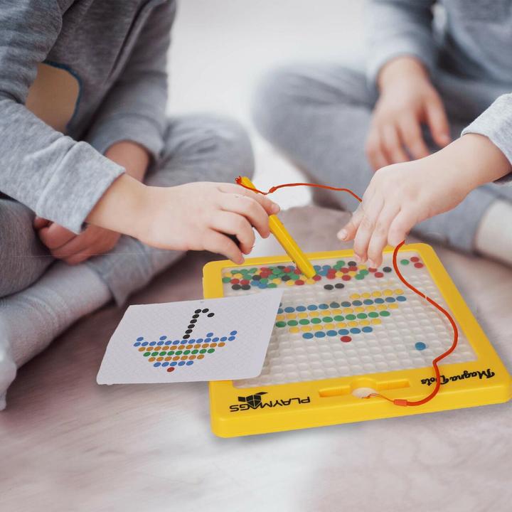 Actual product image Playmags Magna Dots magnetic drawing board L