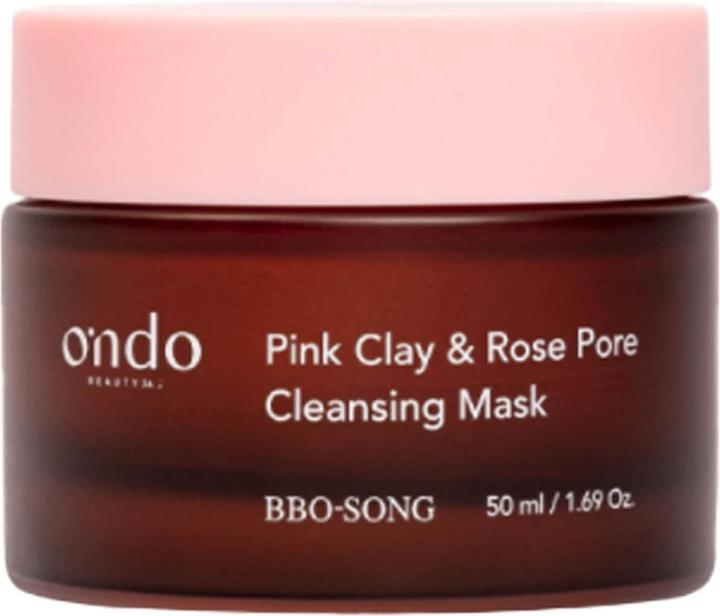 Ondo pink clay & rose pore cleansing mask bbo-song (50 ml)