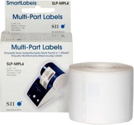 Produktbild Seiko SLP-MPL4 mehrteilig 4 in 1 Etiketten, 1 Rolle à 220 Etiketten (5.40 cm)