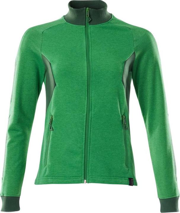 Image du produit Mascot Sweat-shirt zippé pour femme Accelerate vert gazon/vert Gr. S (S)