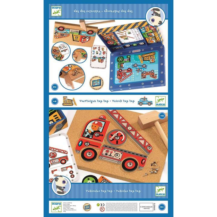 Image du produit Djeco Véhicules Tap Tap (Multilingue)