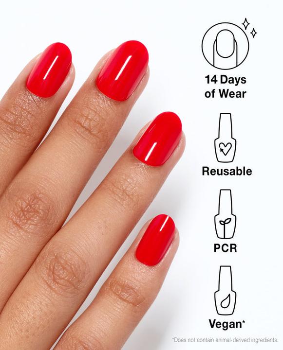Immagine prodotto OPI Xpress (Unghie artificiali, Gamberetto cajun, Red)