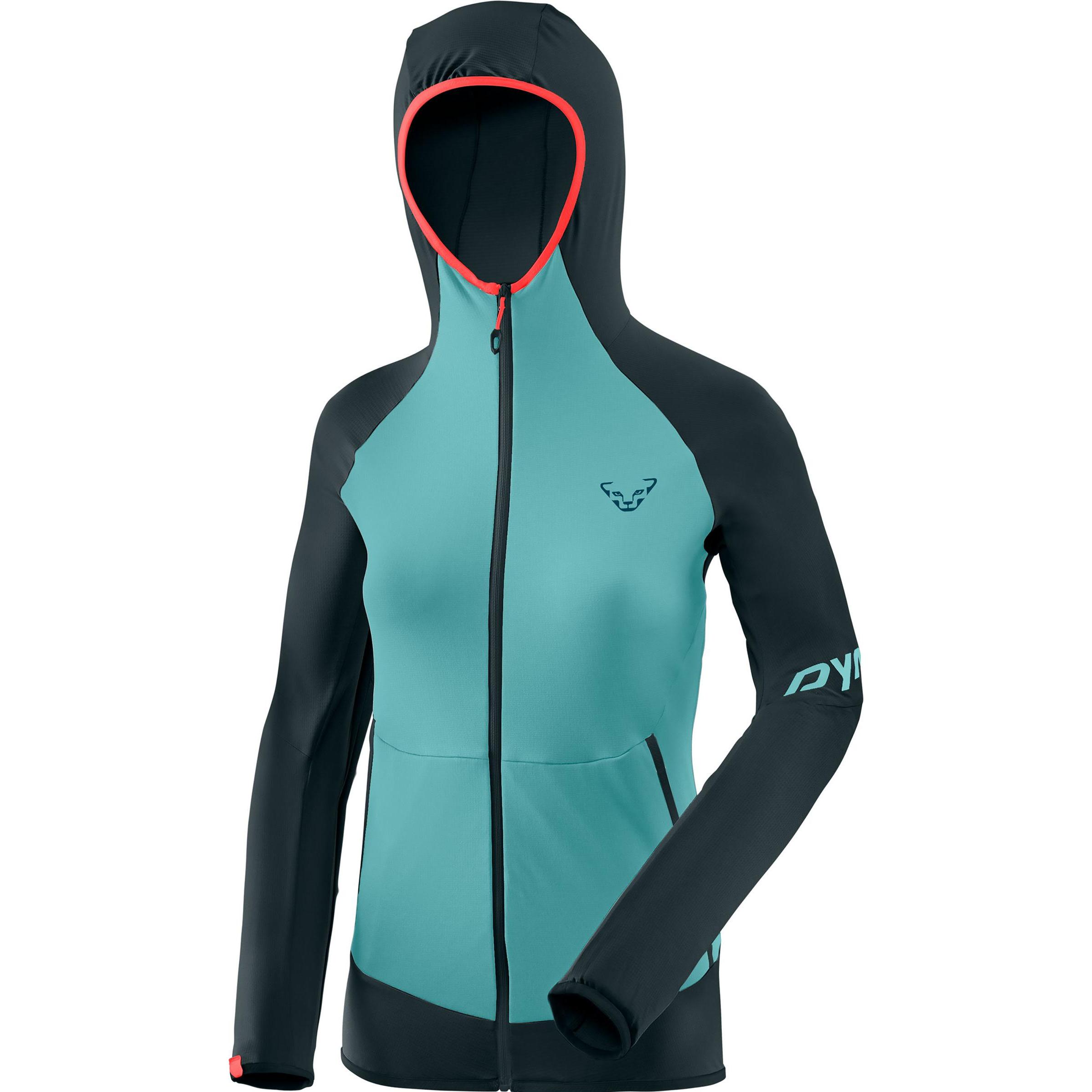 Dynafit, Damen, Jacke, Women's Transalper Light Polartec Hoody (34), Türkis, 34