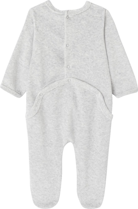 Actual product image Vertbaudet 2er-Pack Baby Samt-Strampler mit Hunden Oeko-Tex (80)