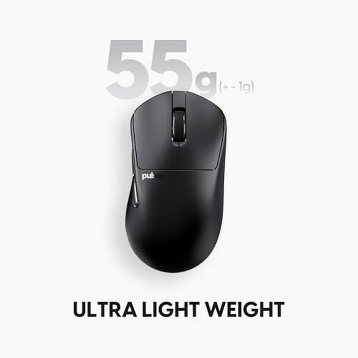 Actual product image Pulsar X3 Medium Wireless - Gaming Mus - Optisk - 5 scarce - Sort (Wireless)
