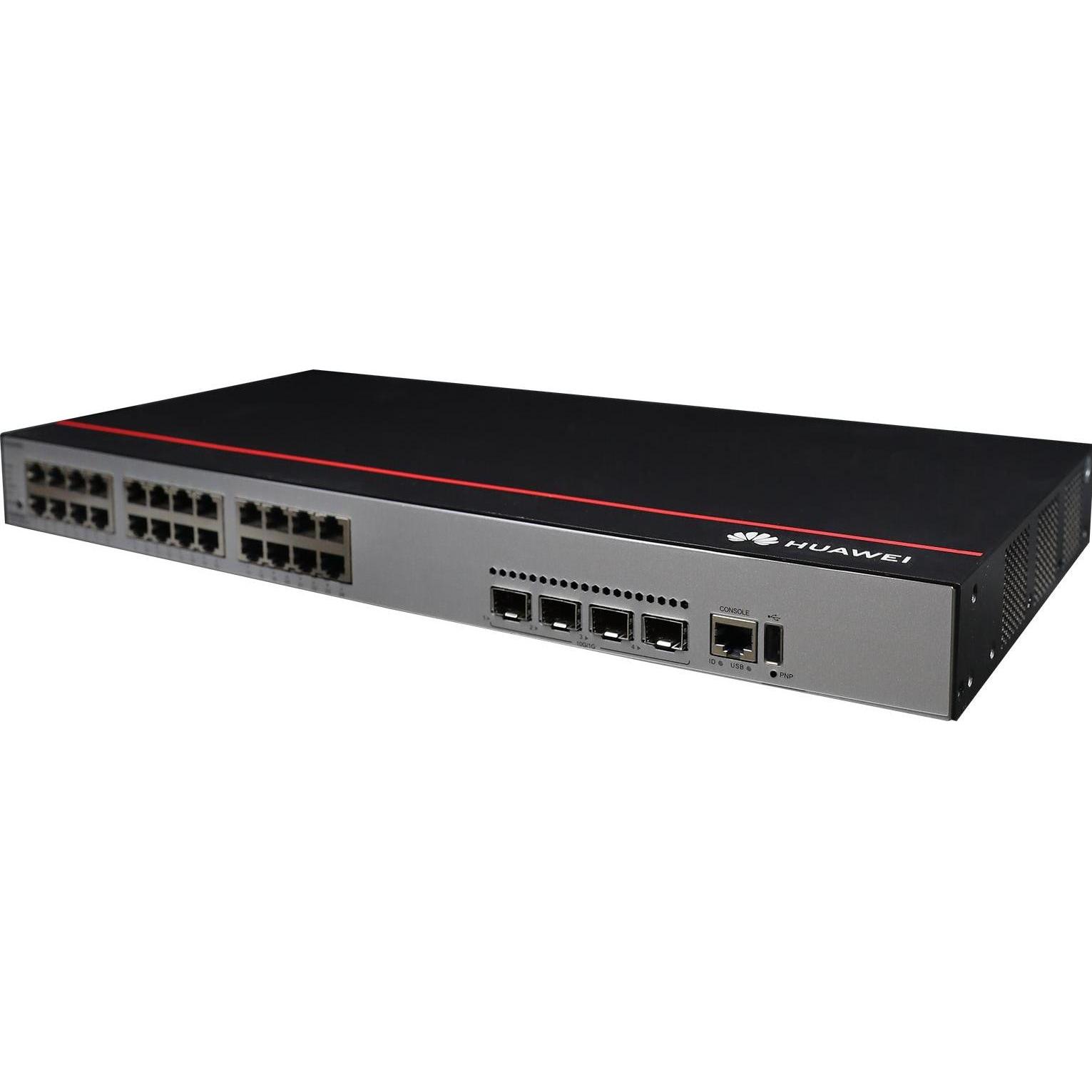 Thumbnail - Huawei PoE+ Switch S5735-L24P4X-A1 28 Port (28 Ports), Netzwerk Switch, Schwarz