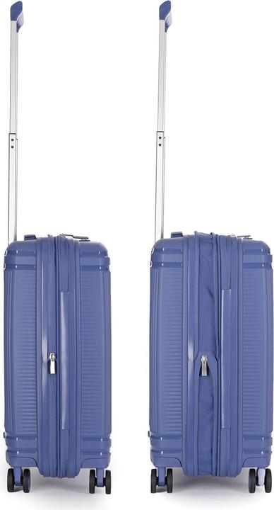 Actual product image Stratic Straw T 4-wheel cabin trolley S 54 cm with stretch fold (30 l)