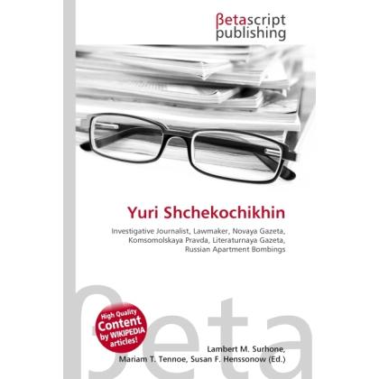 Yuri Shchekochikhin, Fachbücher von Susan F. Marseken, Miriam T. Timpledon, Lambert M. Surhone