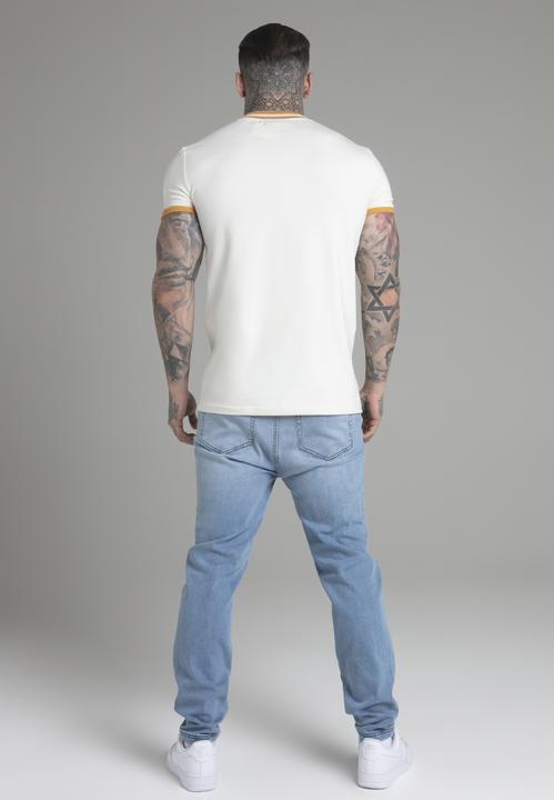 Immagine prodotto Siksilk T-shirt T-shirt Ringer in ecru (L)