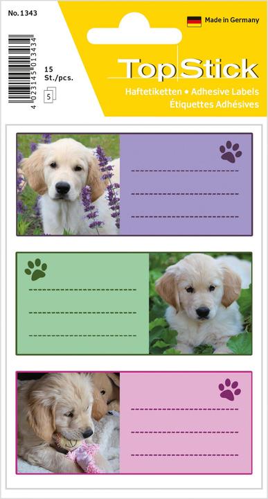 Produktbild TopStick Buchetiketten