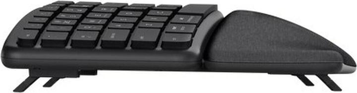 Actual product image Trust KEYRA Ergo Multi Wireless Keyboard US (Eng. Int., Wireless)