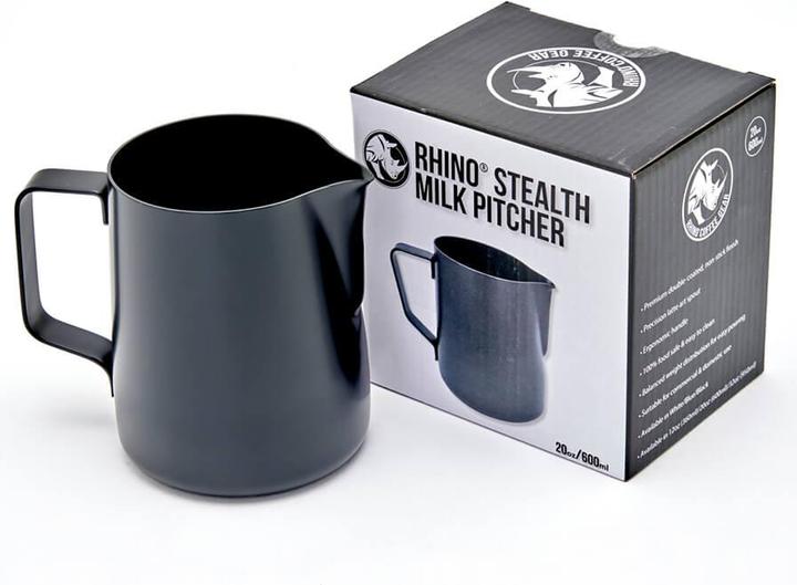 Image du produit Rhinowares Pot à lait en téflon noir