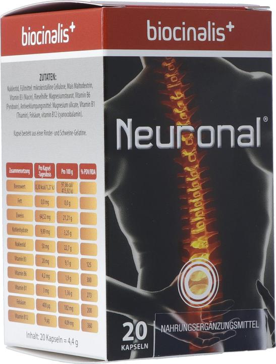 Produktbild Biocinalis+ Neuronal (20 Stück, Kapseln, 36 g)