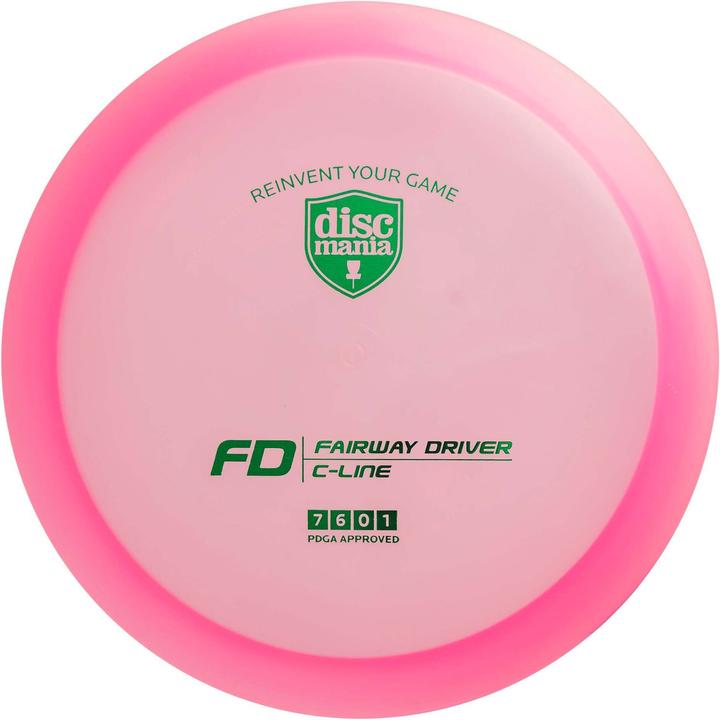 Actual product image Discmania Disc golf disc Fairway Driver C-LINE FD Pink