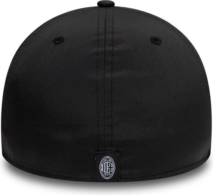 Produktbild New Era 39Thirty Stretch Cap RUBBER AC Mailand schwarz - S/M (S/M)