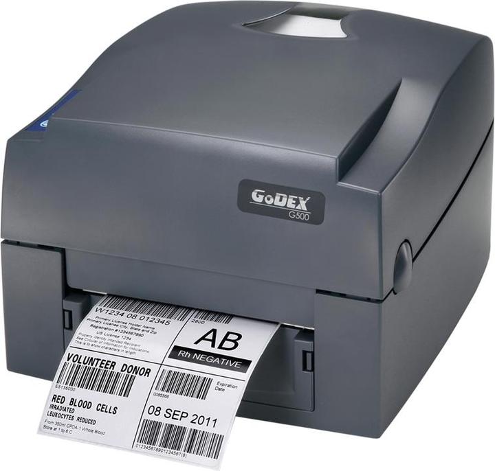 Godex G500 Thermotransfer 108mm/4"/5IPS/203dpi/USB/LAN/RS232 (203 dpi)