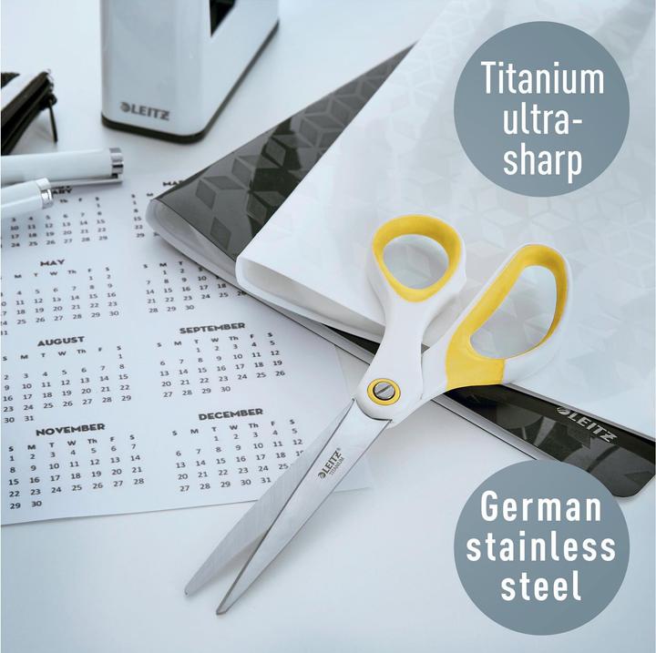 Actual product image Leitz WOW - Titanium office scissors (20.50 cm)
