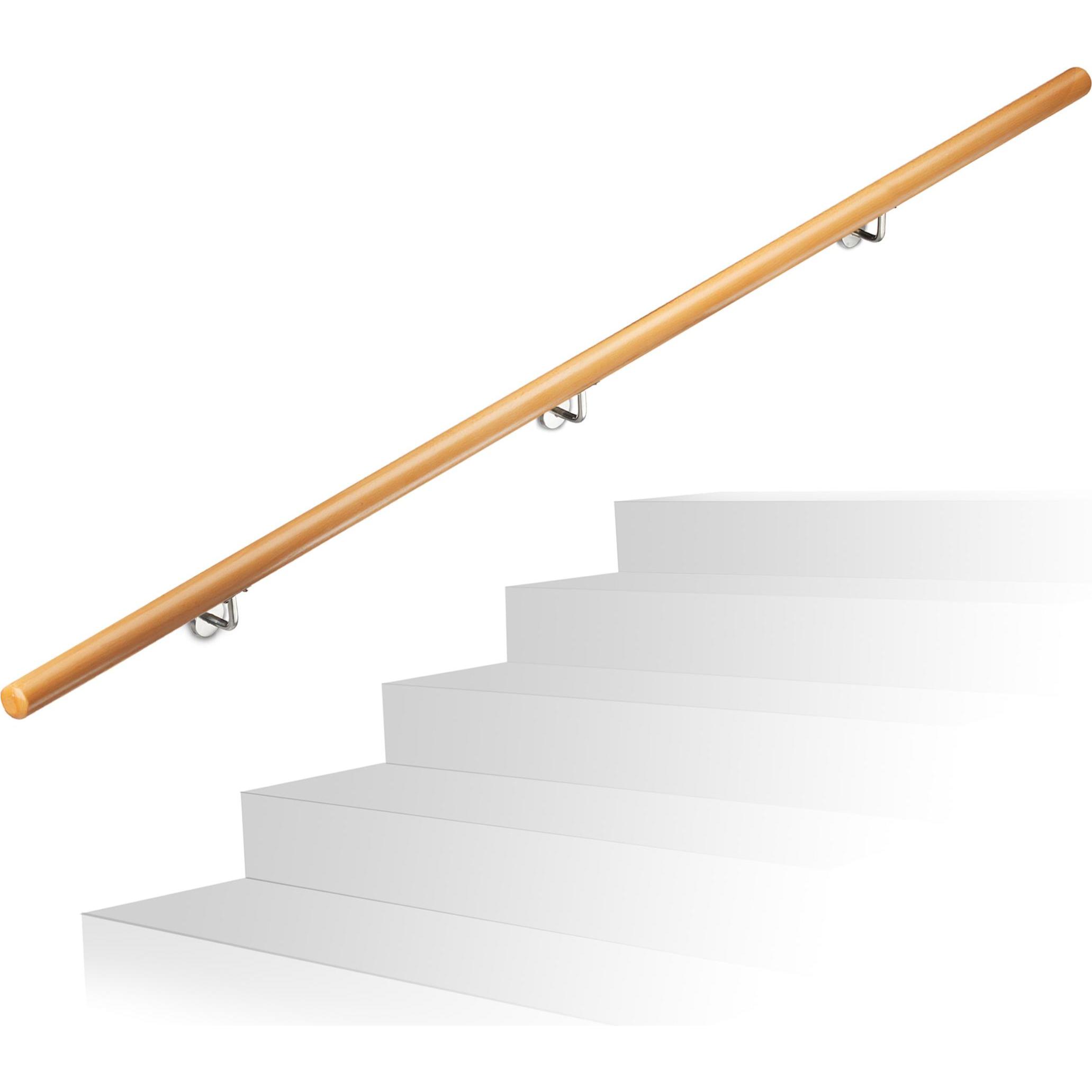 Relaxdays, Profil + Stange, Handlauf