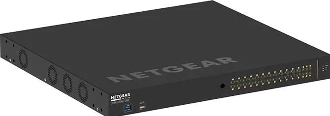 Image du produit Netgear Commutateur PoE++ AV Line M4250-26G4F-PoE++ 28 Port (30 ports)