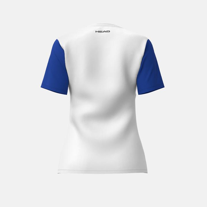 Actual product image Head Club 25 Tech T-Shirt Mädchen Königsblau/Weiss (140)