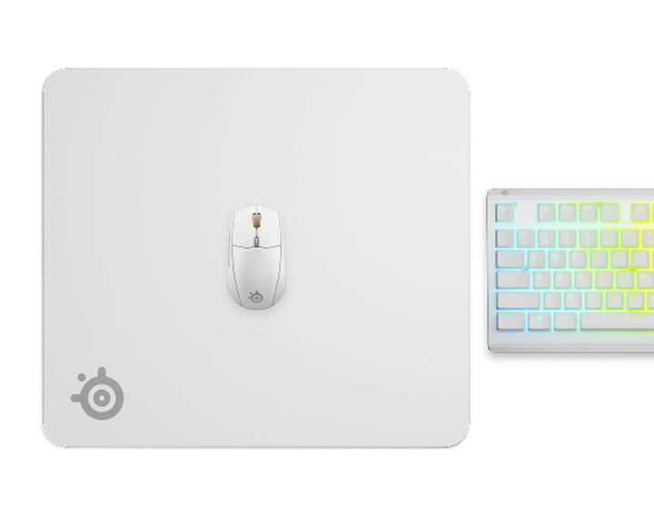 Produktbild SteelSeries QcK M White (M)