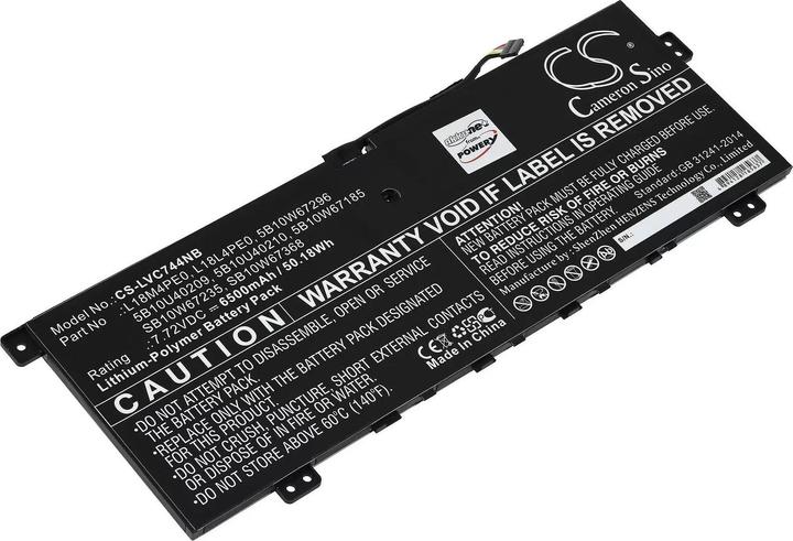 Immagine prodotto AccuCell Batteria Lenovo Yoga C740-14IML, tipo L18L4PE0 e altre. (6500 mAh)
