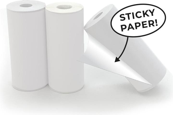 Produktbild Hoppstar Papierrollen 3er Nachfüllpack selbstklebend für Artist Kamera (1 x)