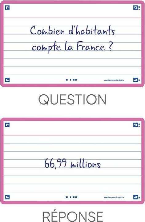 Actual product image Oxford FLASH 2.0 flashcards (A7, 80 x)