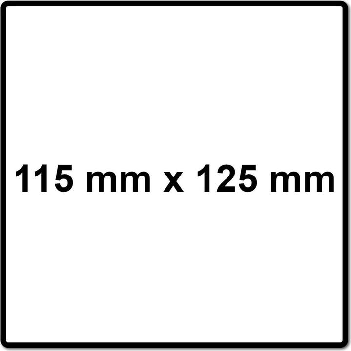 Actual product image MKA GOLDFLEXSOFT115X125 P180 200ST (P180)