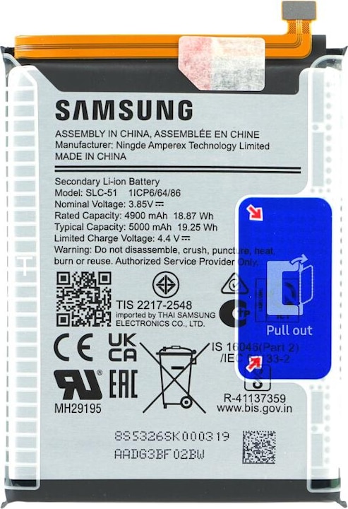Produktbild Samsung Akku SLC-51 5000 mAh SM-A057 Galaxy A05s GH81-24363A