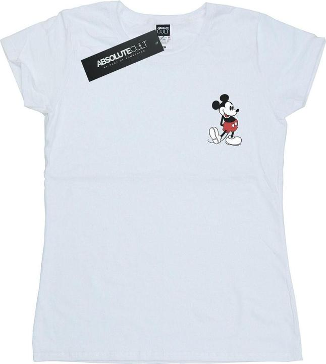 Immagine prodotto Disney Mickey Mouse Kickin Retro Chest Maglietta Donna (S)