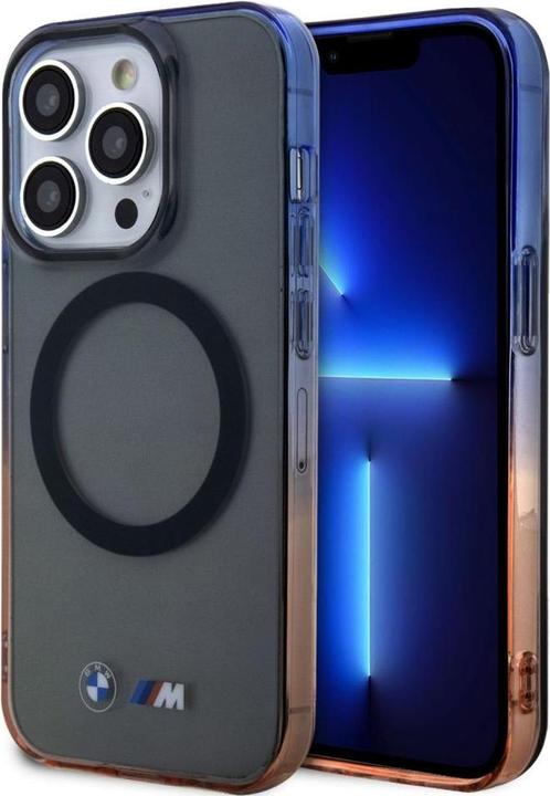Productafbeelding BMW BMHMP15XHTGE iPhone 15 Pro Max 6,7" szary/grijs hardcase Kleurverloop Bumper MagSafe (Apple iPhone 15 Pro Max)
