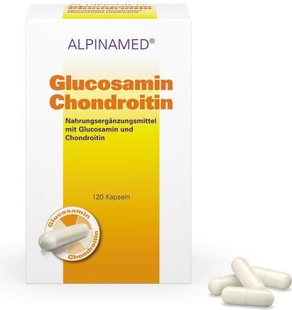 Produktbild Alpinamed Glucosamin Chondroitin (120 Stück, Kapseln, 120 g)