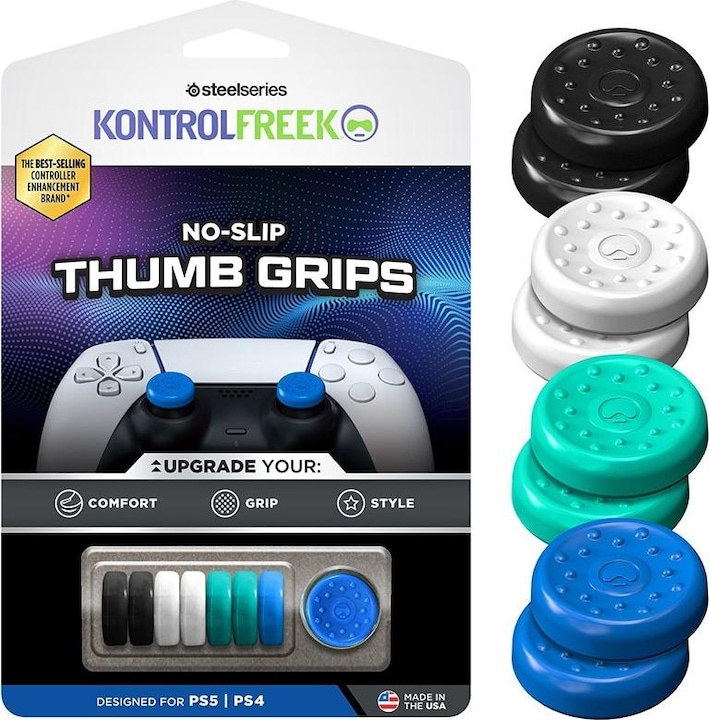 SteelSeries No-Slip Thumbgrip 8-pack - PS5 (PS5)