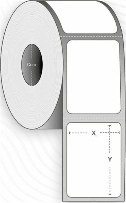 Actual product image Capture Label 32 x 25mm, Core 25mm (32 mm)