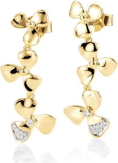 Produktbild Breuning OHRSCHMUCK - BRILL. 0,072 Ct. H/si (585, - Gold)