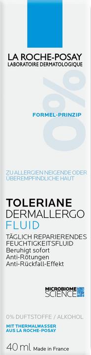 Nutritional values and ingredients La Roche Posay Tolériane Dermallergo Fluid AHA (40 ml)