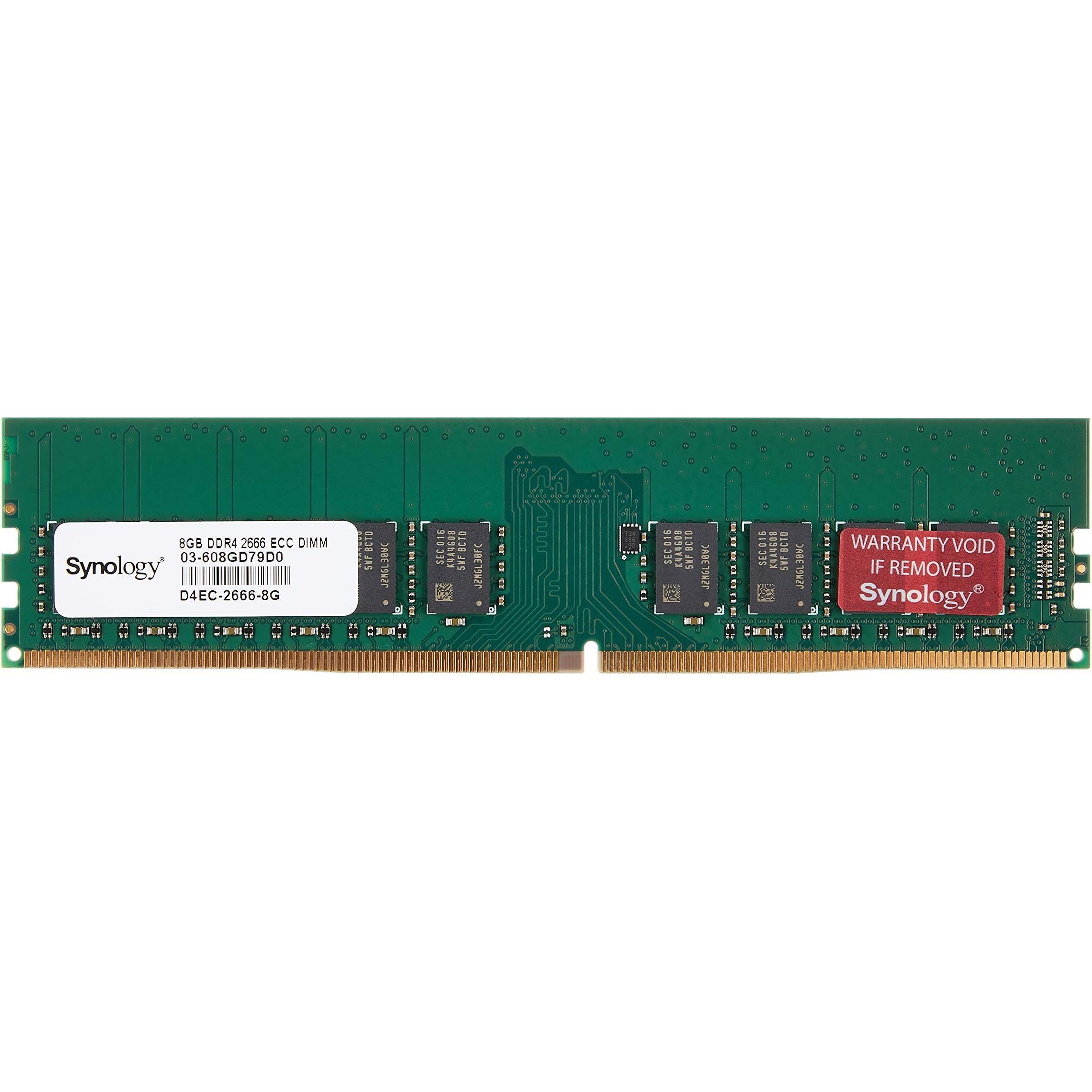 Synology D4EC-2666-8G (1 x 8GB, 2666 MHz, DDR4-RAM, DIMM), RAM
